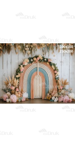 Tło fotograficzne Boho 3293